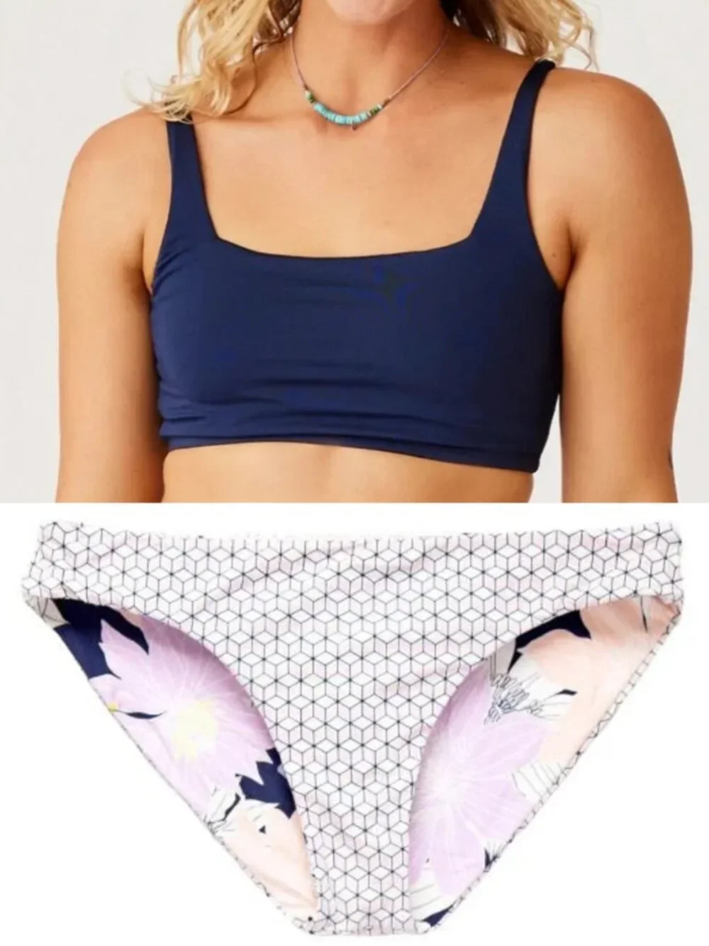 Carve Designs Women's Amelia Top & St. Barth Bottom Swim Bikini Set Size Small